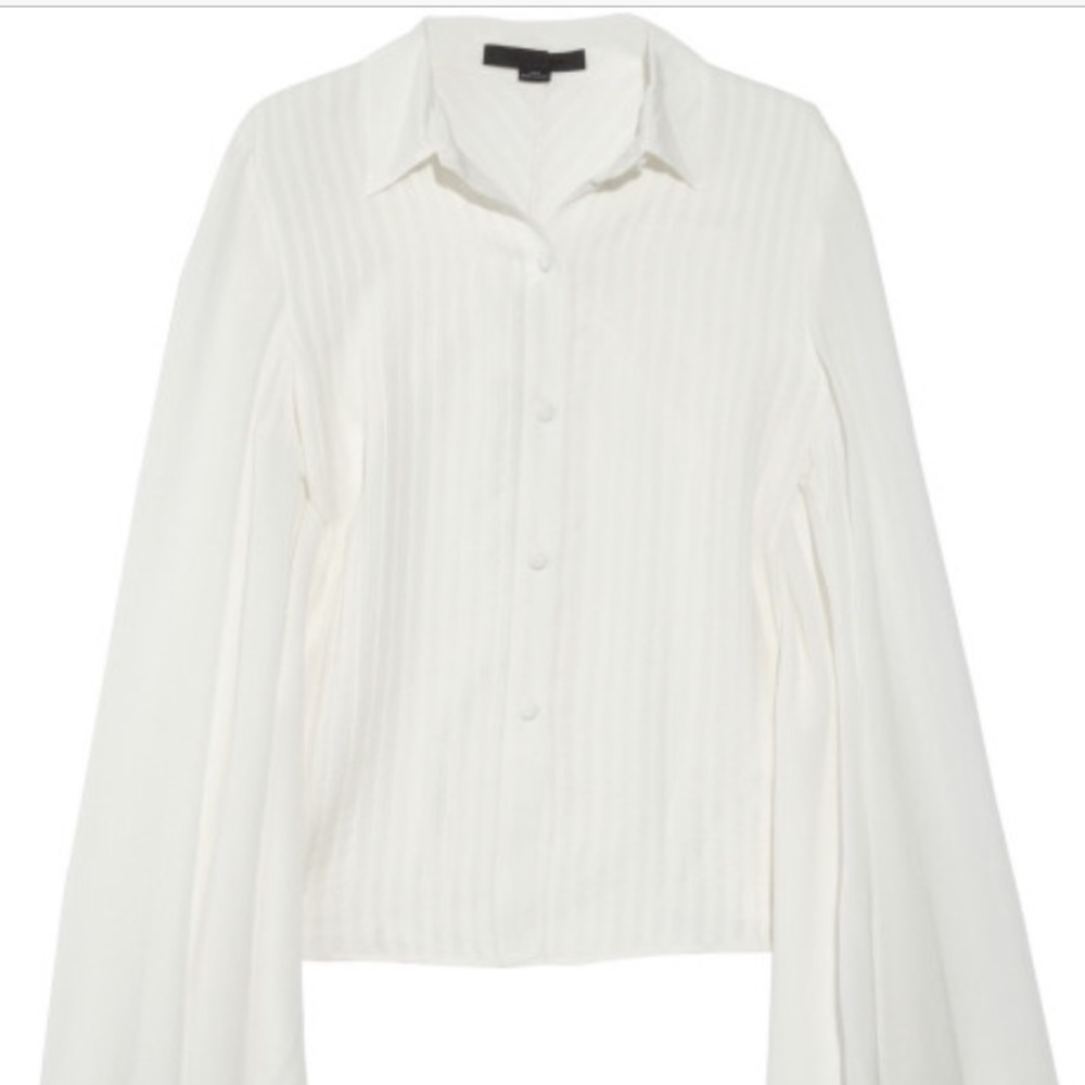 Alexander Wang Pleated front shirt